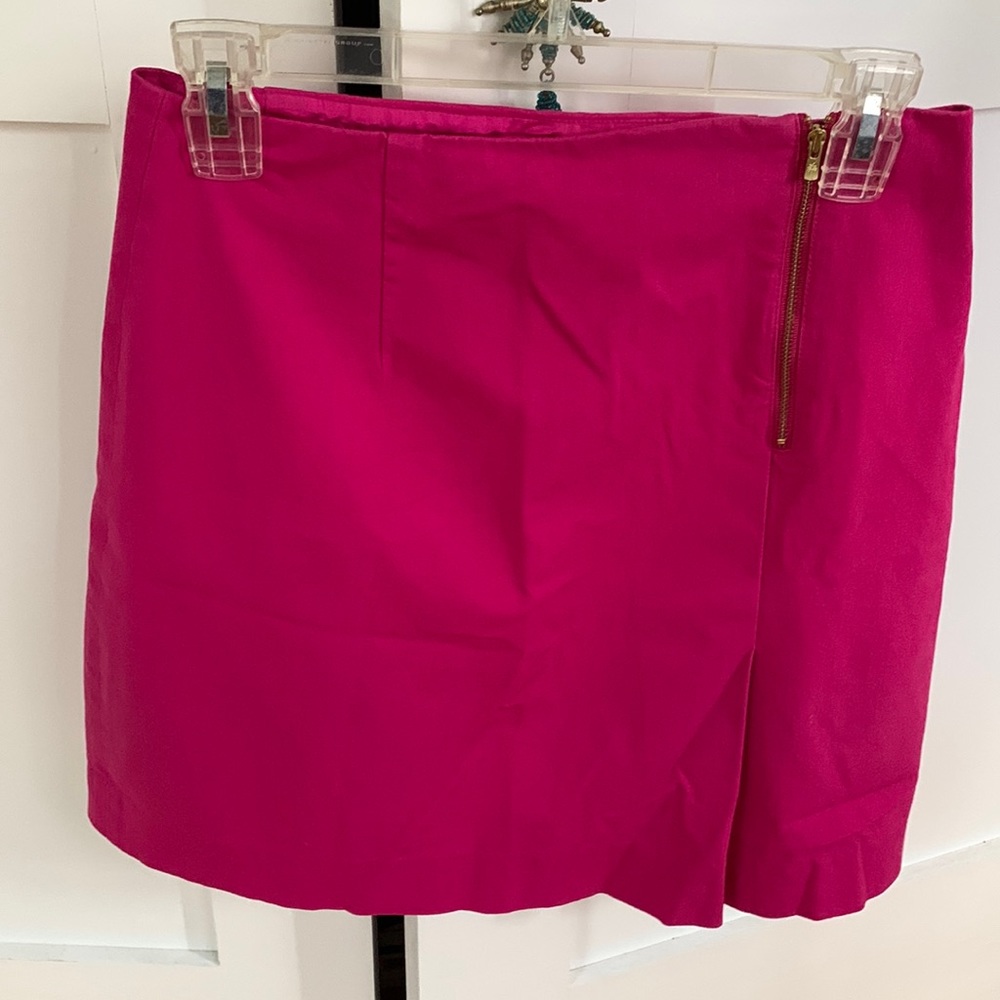 Lilly Pulitzer Pink side zipper  Skirt